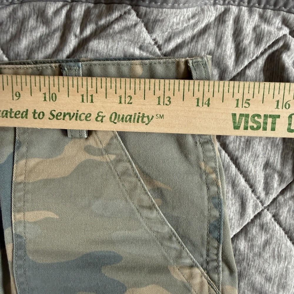CQY Jungle Camo Utility Pants 26 (Actual 28x27) Military Cargo Fatigue USA Made - Picture 8 of 10